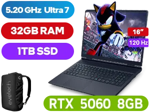Alienware 16x Aurora AC16251 Intel® Core™ Ultra 7 RTX 5060 Laptop