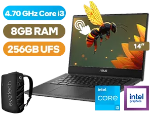 Asus Chromebook Plus CX34 Intel Core 3 Laptop