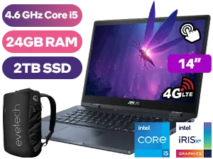ASUS ExpertBook B3 Flip B3402FVA Core i5 Laptop with 24GB RAM & 2TB SSD