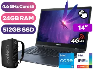 ASUS ExpertBook B3 Flip B3402FVA Core i5 Laptop with 24GB RAM