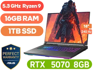 ASUS ROG Strix G16 16GB/1TB Ryzen 9