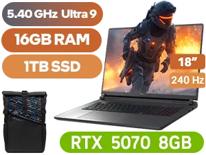 ASUS ROG STRIX 18 G815LP Ultra 9 RTX 5070 Gaming Laptop