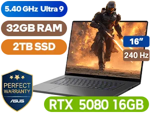 ASUS ROG Zephyrus G16 32GB/2TB RTX 5080