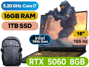 ASUS TUF F16 FX608JMR Intel® Core™ i7 RTX 5060 Gaming Laptop