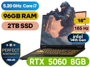 ASUS TUF Gaming F16 96GB/2TB i7