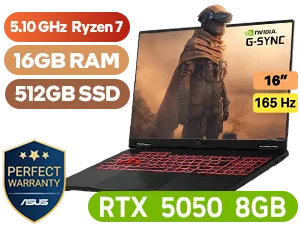 ASUS TUF Gaming A16 16GB/512GB