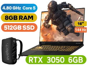 ASUS TUF Gaming F16 FX607VJ Intel® Core™ 5 RTX 3050 Gaming Laptop