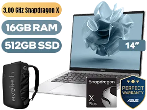 ASUS Vivobook 14 16GB/512GB Snapdragon X