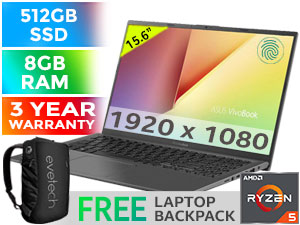 ASUS VivoBook 15 X512DA RYZEN 5 Laptop | Evetech