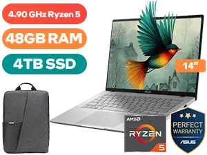 ASUS Vivobook S14 48GB/4TB Ryzen 5