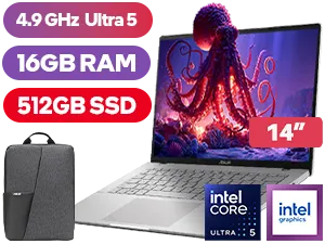 ASUS Vivobook S14 S3407CA Intel® Core™ Ultra 5 Laptop