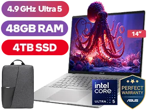 ASUS Vivobook S14 48GB/4TB Core Ultra 5