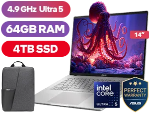 ASUS Vivobook S14 64GB/4TB Core Ultra 5