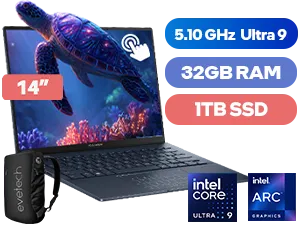 Asus Zenbook 14 OLED UX3405MA - Intel Core Ultra 9 Ultrabook