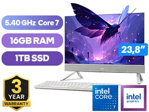 Dell 24 EC24250 Intel® Core™ 7 All-in-One PC