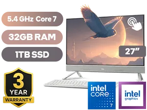 Dell 27 EC27250 2725-6630 Intel® Core™ 7 All-in-One PC