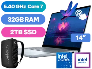 Dell Inspiron 14 7440 Intel® Core™ 7 Touch Screen laptop With 32GB RAM & 2TB SSD