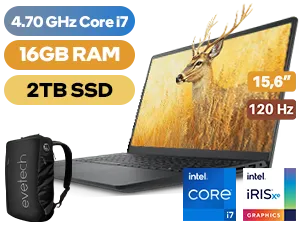 Dell Inspiron 15 3520 12th Gen Core i7 Laptop With 2TB SSD
