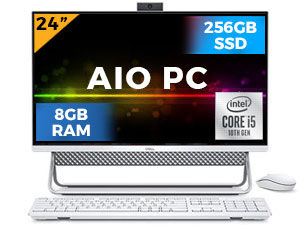 Dell Inspiron 5490 10th Gen Core i5 All-in-One PC | Evetech