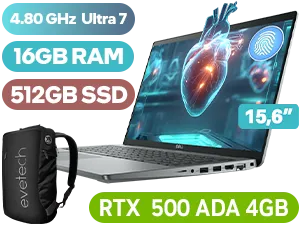 DELL Precision 3590 Intel Core Ultra 7 RTX 500 Workstation Laptop