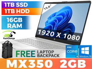 HP 15-dw3017ni 11th Gen Core i5 Laptop With 16GB RAM And 1TB SSD