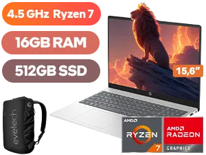 HP 15-fc0044ni 16GB/512GB Ryzen 7