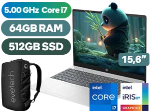 HP 15-fd0034ni 13th Gen Intel® Core™ i7 Laptop with 64GB RAM