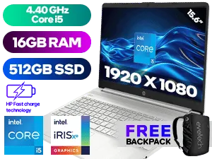 HP 15s-fq5018ni 12th Gen Intel® Core™ i5 Laptop | Fast Performance