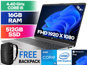 HP 250 G9 12th Gen Core i5 Laptop - 16GB RAM & 512GB SSD | Evetech