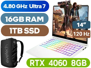 HP OMEN 14 Intel® Core™ Ultra 7 RTX 4060 Gaming Laptop