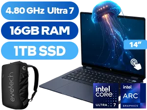 HP OmniBook Ultra Flip 2-in-1 Intel® Core™ Ultra 7 Touchscreen Laptop AU3F4EA