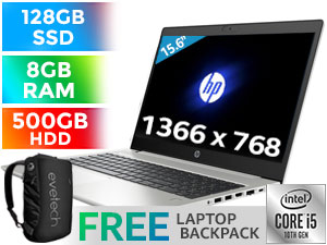 HP ProBook 450 G7 10th Gen Laptop With 8GB RAM And 128GB SSD | Evetech