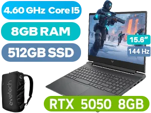 HP Victus 15 Intel Core i5 RTX 5050 Gaming Laptop
