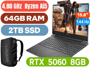 HP Victus 15 64GB/2TB Ryzen 5