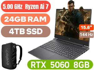 HP Victus 15 24GB/4TB Ryzen AI 7 350