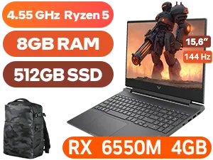 HP Victus 15 8GB/512GB Ryzen 5