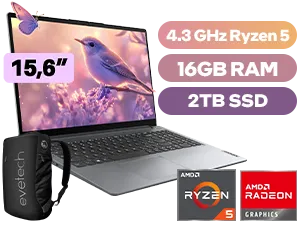 Lenovo IdeaPad 1 15ALC7 AMD Ryzen 5 Laptop With 16GB RAM & 2TB SSD