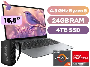 Lenovo IdeaPad 1 15ALC7 AMD Ryzen 5 Laptop With 24GB RAM & 4TB SSD