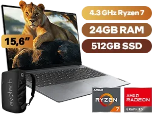 Lenovo IdeaPad 1 15ALC7 Ryzen 7 Laptop With 24GB RAM - Image 1