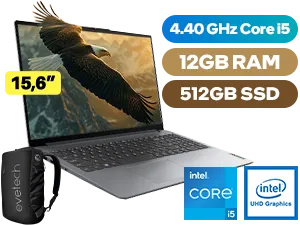 Lenovo IdeaPad 1 15IAU7 Core i5 Laptop With 12GB RAM