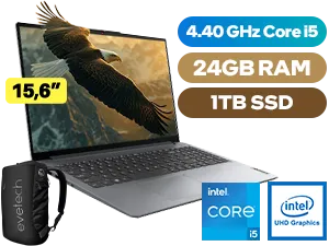 Lenovo IdeaPad 1 15IAU7 Core i5 Laptop With 24GB RAM & 1TB SSD