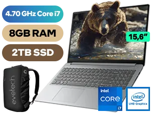 Lenovo IdeaPad 1 15IAU7 Intel Core i7 Laptop With 2TB SSD