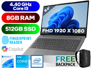 Lenovo IdeaPad 3 15IAU7 Core i3 Laptop 82RK00JWSA