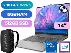 Lenovo IdeaPad 5 2 in 1 14IRU9 Intel Core 5 Touchscreen Laptop - Image 1