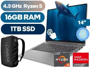 Lenovo IdeaPad Flex5 14ABR8 Ryzen 5 Touchscreen Laptop