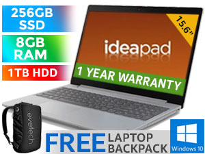 Lenovo Ideapad L340 AMD Ryzen 5 Laptop With 256GB SSD And 8GB RAM Lenovo Ideapad L340 AMD Ryzen 5 Laptop With 256GB SSD And 8GB RAM