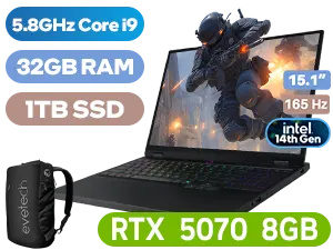 Lenovo Legion 5 15IRX10H Intel® Core™ i9 RTX 5070 Gaming Laptop
