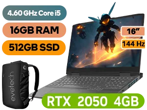 Lenovo LOQ 16IRH8 Intel Core i5 RTX 2050 Gaming Laptop
