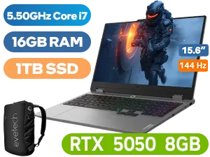 Lenovo LOQ Core i7 RTX 5050 Gaming Laptop