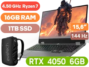 Lenovo LOQ Ryzen 7 RTX 4050 Gaming Laptop
